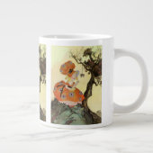 リトル恋しく思マフェット&スパイダーマザーグースヴィンテージ ジャンボコーヒーマグカップ (右)