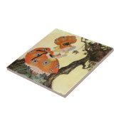 リトル恋しく思マフェット&スパイダーマザーグースヴィンテージ タイル (側面)