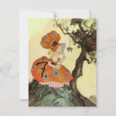 リトル恋しく思マフェット&スパイダーマザーグースヴィンテージ 招待状 (正面)