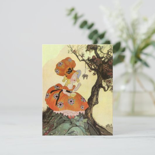 リトル恋しく思マフェット&スパイダーマザーグースヴィンテージ 招待状 (スタンド正面)