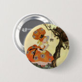 リトル恋しく思マフェット&スパイダーマザーグースヴィンテージ 缶バッジ (正面&裏面)