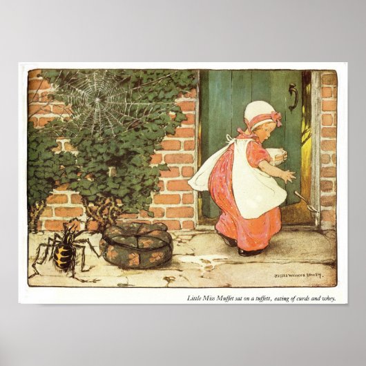 リトル恋しく思マフェー子供部屋ライムプリント ポスター (正面)