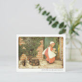 リトル恋しく思マフェー子供部屋ライム ポストカード (スタンド正面)