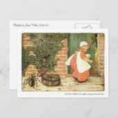 リトル恋しく思マフェー子供部屋ライム ポストカード (正面/裏面)