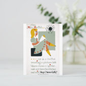 リトル恋しく思マフェ1940年のポスターに座った ポストカード (スタンド正面)