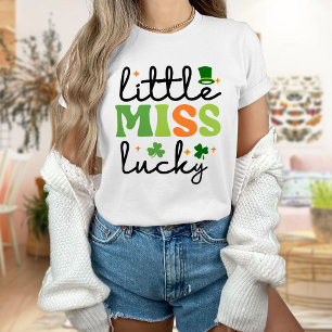 リトル恋しく思ラッキーのシャツ、聖パトリックの日Tシャツ Tシャツ