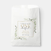 リトル恋しく思ワンダーフルガールファースト誕生日 フェイバーバッグ (正面)