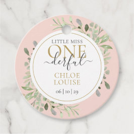 リトル恋しく思ワンダーフル誕生日ピンク フェイバータグ