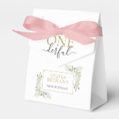 リトル恋しく思ワン・ダーフル・ファースト・誕生日エレガントの支持 フェイバーボックス (正面サイド)