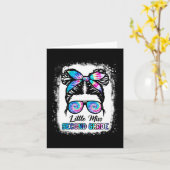 リトル恋しく思2年生の少女新学期2nd カード (黄色い花)