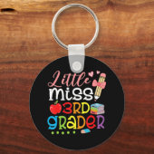 リトル恋しく思3年生新学期女子サードリー キーホルダー (正面)