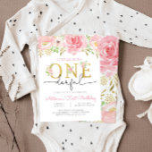 リトル恋しく思・ワン・ダーフル・ファースト誕生日招待状 招待状