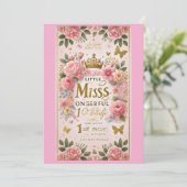 「リトル恋しく思・ワン・ダーフル・誕生日・ソイレ」 🎀✨ 招待状 (スタンド正面)