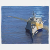 リトル戦闘艦 – LCS-10 フリースブランケット (正面(横))