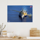 リトル戦闘艦 – LCS-10 ポスター (キッチン)