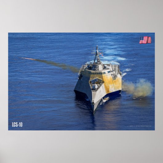 リトル戦闘艦 – LCS-10 ポスター (正面)