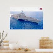 リトル戦闘艦 – LCS-10 ポスター (キッチン)