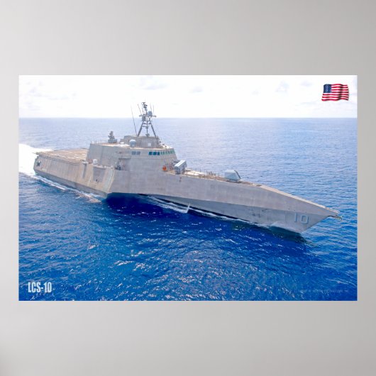 リトル戦闘艦 – LCS-10 ポスター (正面)