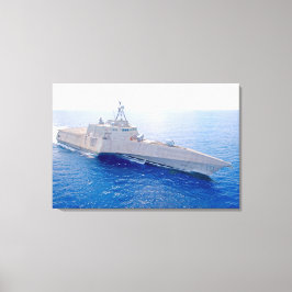 リトル戦闘艦 – LCS-10 24x36 キャンバスプリント