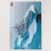 リトル戦闘艦 – LCS-13 （20x30インチ） ジグソーパズル (縦)