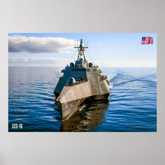 リトル戦闘艦 – LCS-16 ポスター (正面)