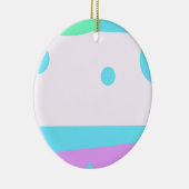 リトル抽象芸術モンスター – セラミックオーナメント (右)