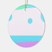 リトル抽象芸術モンスター – セラミックオーナメント (左)