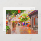 リトル日本のトーキョー絵画ヴィレッジ ポストカード (正面/裏面)