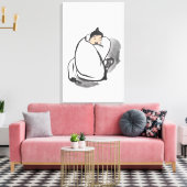 リトル昼寝 キャンバスプリント (インサイチュ (リビング))