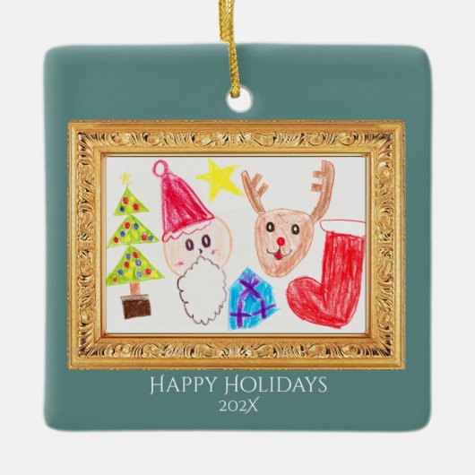 リトル最高傑作オーナメント セラミックオーナメント (正面)