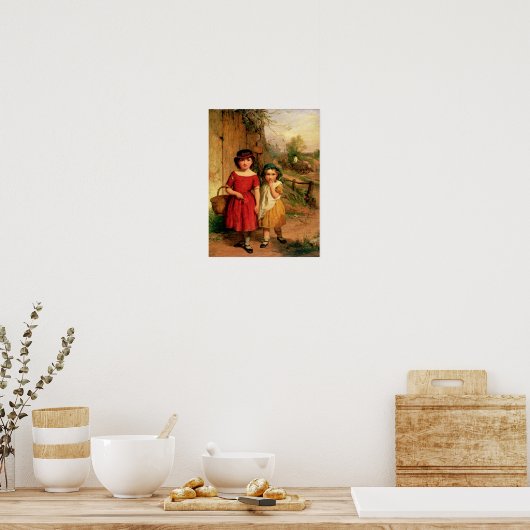 リトル村人， 1869 ポスター (キッチン)