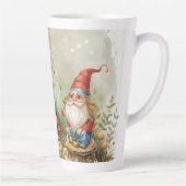 リトル格言&トアドストールデジタルアート カフェラテマグ (右)