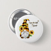 リトル楽しむツヒマワリ格言 缶バッジ (正面&裏面)