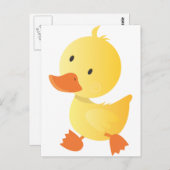 リトル歩くダック ポストカード (正面/裏面)