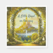 リトル王室のイズオンザウェイフェアユタレプリンセス スタンダードランチョンナプキン (正面)