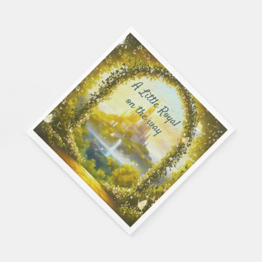 リトル王室のイズオンザウェイフェアユタレプリンセス スタンダードランチョンナプキン (角)