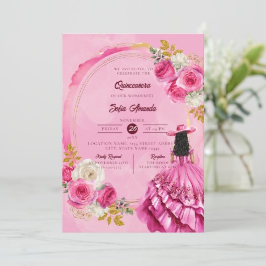 リトル王室のプリンセスクインセアニェラ 招待状 (スタンド正面)