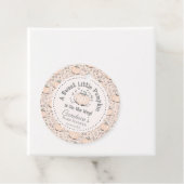 リトル男女兼用カボチャ秋ベビーシャワー フェイバータグ (インサイチュ)