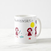 リトル疑問に思クラシックマグ コーヒーマグカップ (正面右)