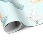 リトル祈ズエンジェルガールブルー ラッピングペーパー (ロールコーナー)