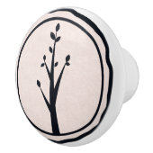 リトル素朴ツリー自然ミニマルオーガニックテーマ セラミックノブ (右)