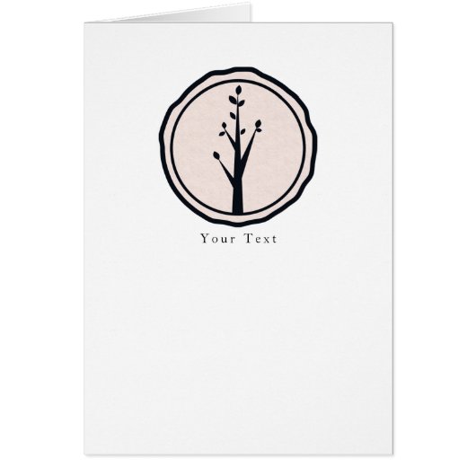 リトル素朴ツリー自然結婚のカスタム (正面)