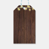 リトル素朴バレリナツツグリッターベビーシャワー ギフトタグ (裏面)