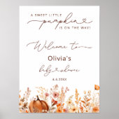 リトル素朴パンプキン秋メドーウェルカム ポスター (正面)