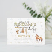 リトル素朴フィッシャーマンズダービーベビーおむつラッフル エンクロージャーカード (スタンド正面)