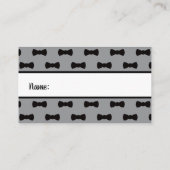 リトル紳士用おむつラッフルチケットタキシード 名刺 (裏面)