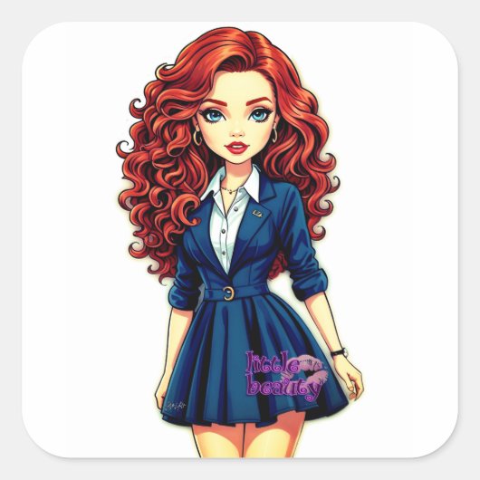 リトル美しいシール スクエアシール (正面)