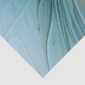 リトル美しいモダンブルー金ゴールドフラクタルアートフラワー 薄葉紙 (詳細)