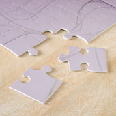 リトル美しいモダンマーヴグレーフラクタルアートフラワー ジグソーパズル (側面)