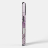 リトル美しいモダンマーヴグレーフラクタルアートフラワー Case-Mate iPhoneケース (裏面 / 右)